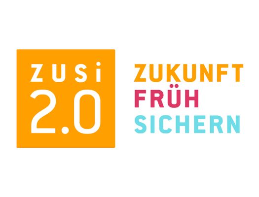 Logo "ZUSi 2.0 - Zukunft früh sichern"