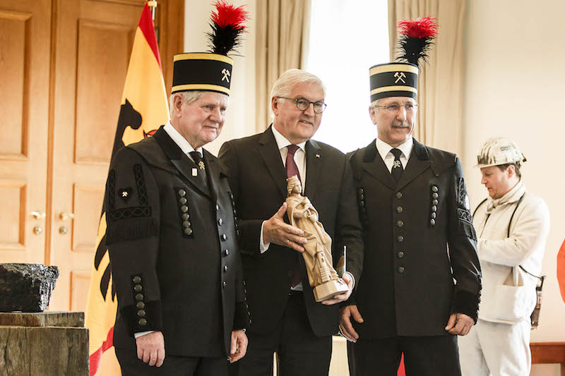 Der Bundespräsident übernahm auch die Ehrenmitgliedschaft im Ruhrkohle Chor